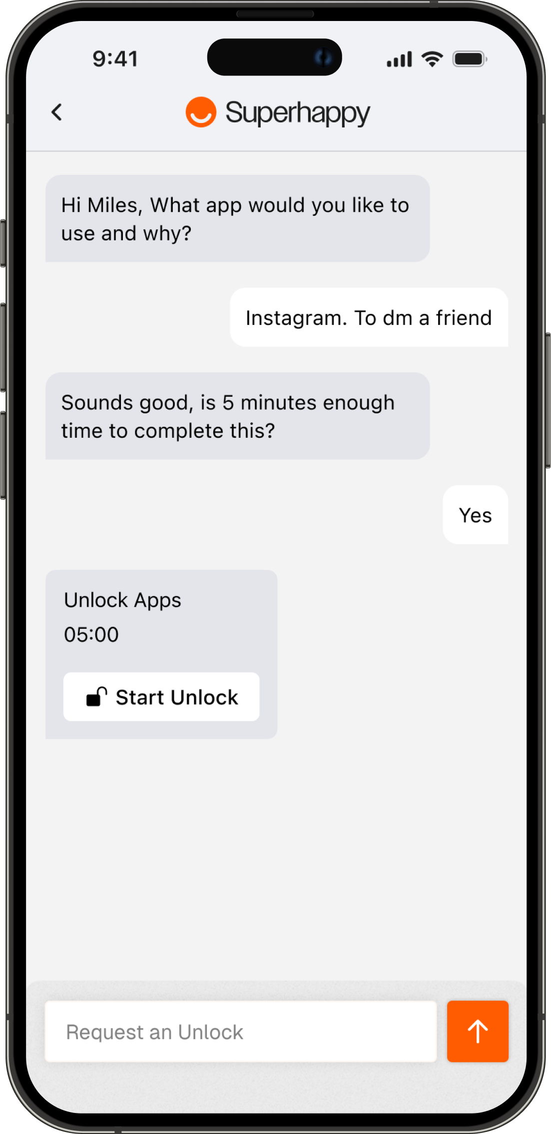 iPhone mockup