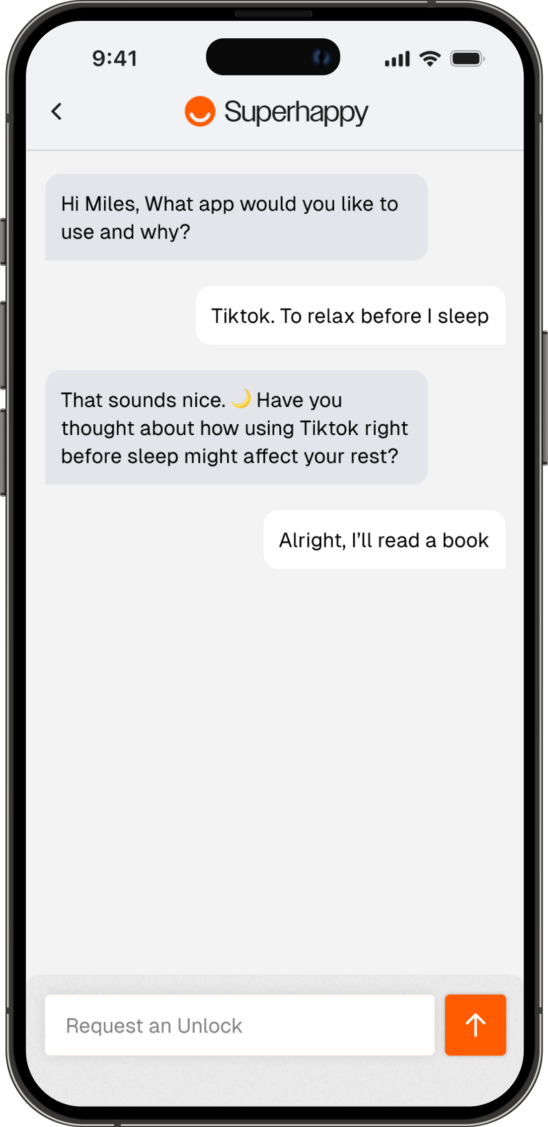 iPhone mockup